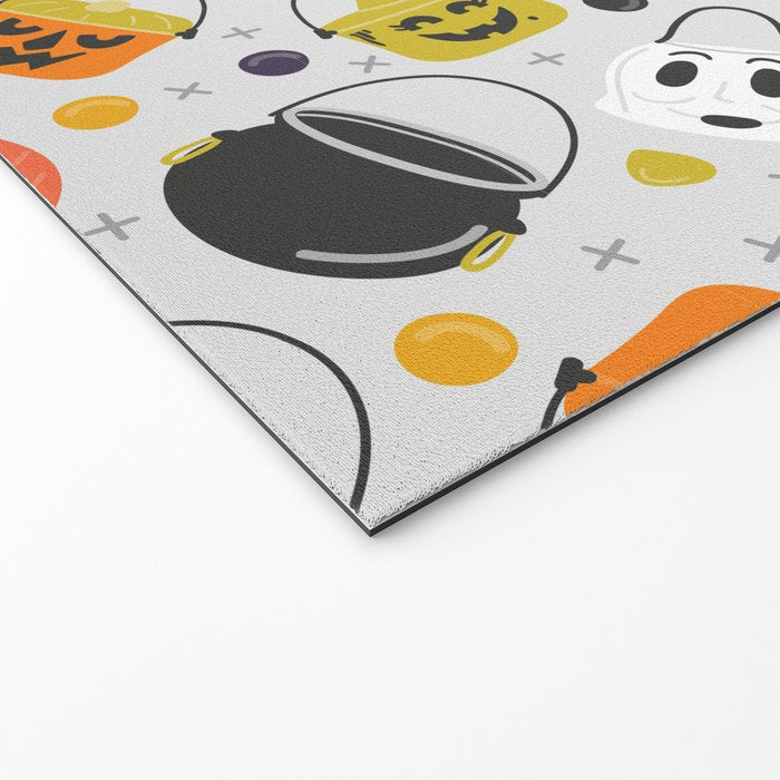 Halloween Candy Buckets Welcome Mat Gallery Image 2