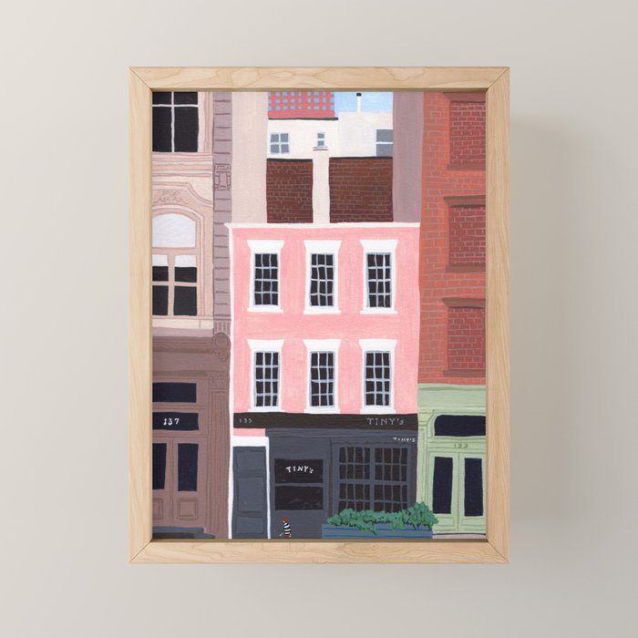 Manhattan New York Mini Art Print Gallery Image 1