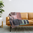 Manhattan New York Throw Blanket Gallery Image 1