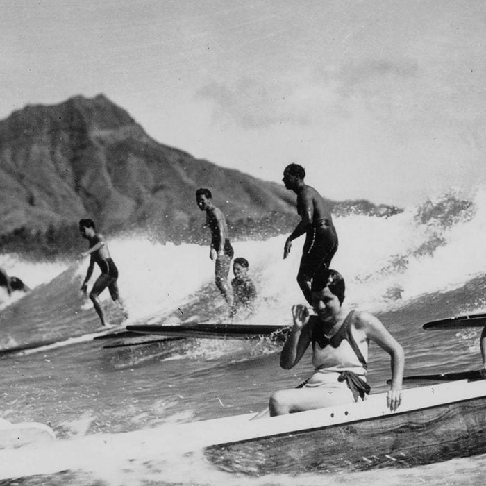 Vintage Surfing Hawaii Coffee Mug Gallery Image 2
