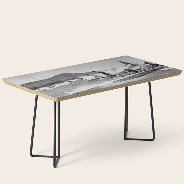 Vintage Surfing Hawaii Coffee Table Gallery Image 1