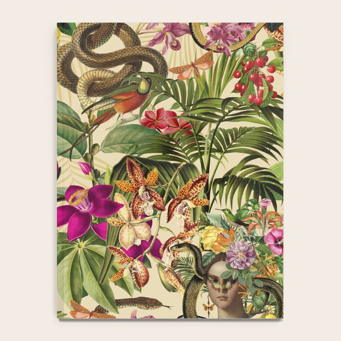 Snake Princess Tropical Jungle Vibes Multicolor  Notebook Gallery Image 4