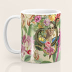 Snake Princess Tropical Jungle Vibes Multicolor  Coffee Mug Gallery Image 3