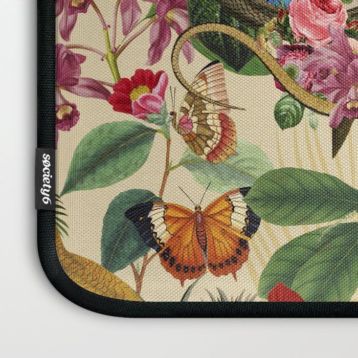 Snake Princess Tropical Jungle Vibes Multicolor  Laptop Sleeve Gallery Image 3
