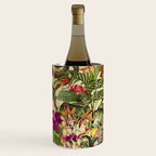 Snake Princess Tropical Jungle Vibes Multicolor  Wine Chiller Gallery Image 3