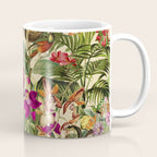 Snake Princess Tropical Jungle Vibes Multicolor  Coffee Mug Gallery Image 1