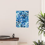 Tropical watercolor flower nature art pattern Poster Gallery Image 2