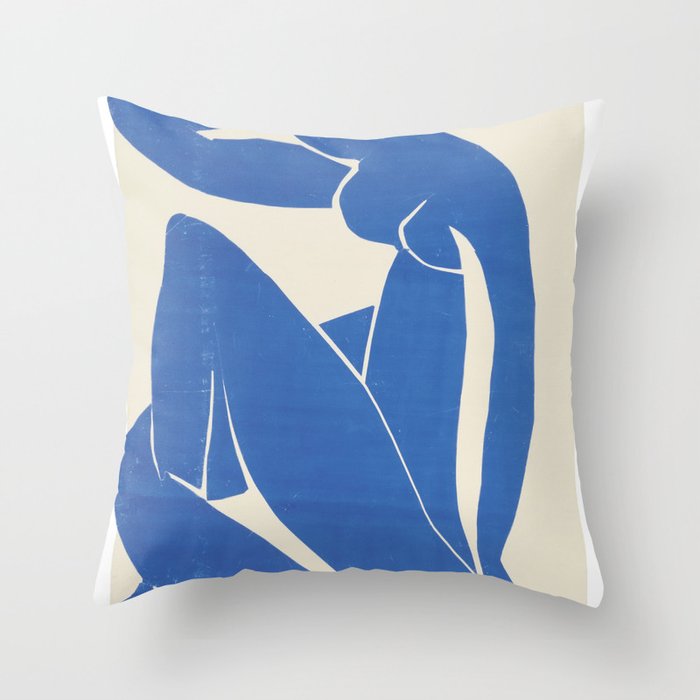 Blue Nude by Henri Matisse  Throw Pillow Gallery Image 6