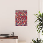 Armenian Vintage Rug Print Poster Gallery Image 2