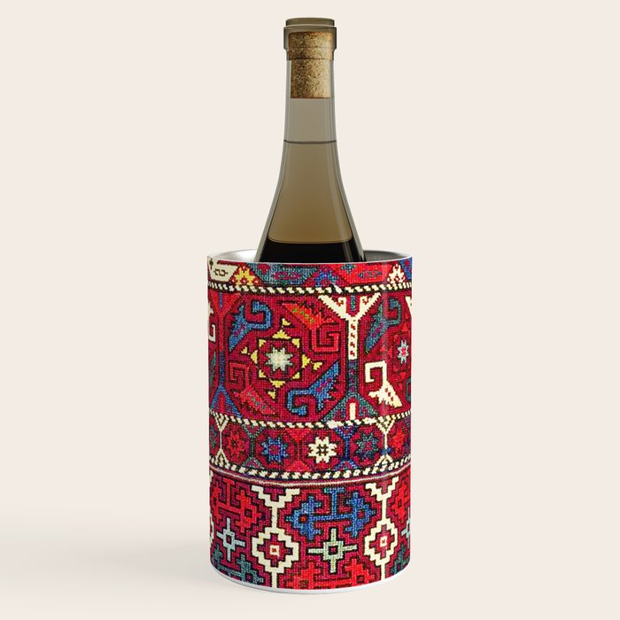 Armenian Vintage Rug Print Wine Chiller Gallery Image 3