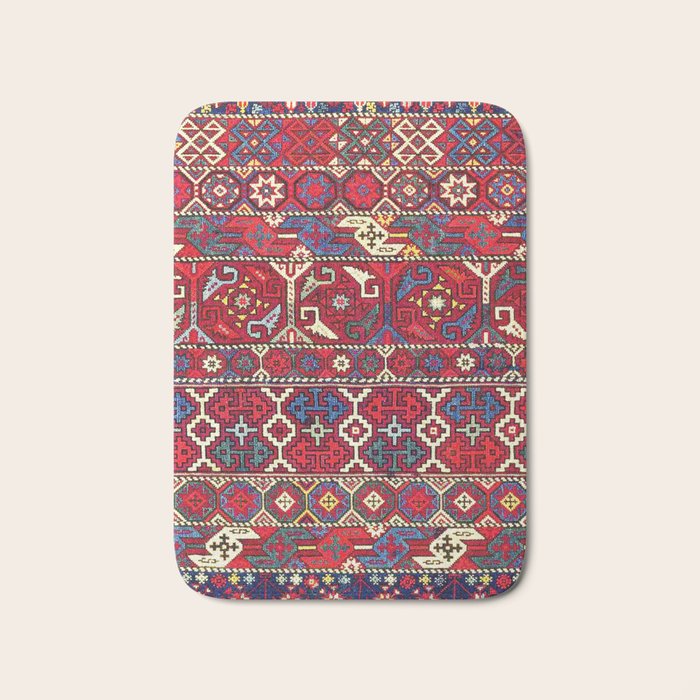 Armenian Vintage Rug Print Bath Mat Gallery Image 1