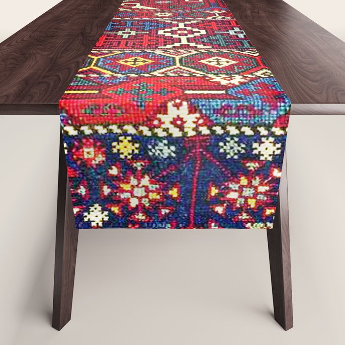 Armenian Vintage Rug Print Table Runner Gallery Image 1