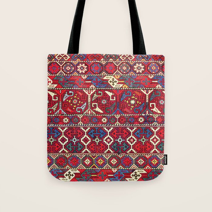 Armenian Vintage Rug Print Tote Bag Gallery Image 1