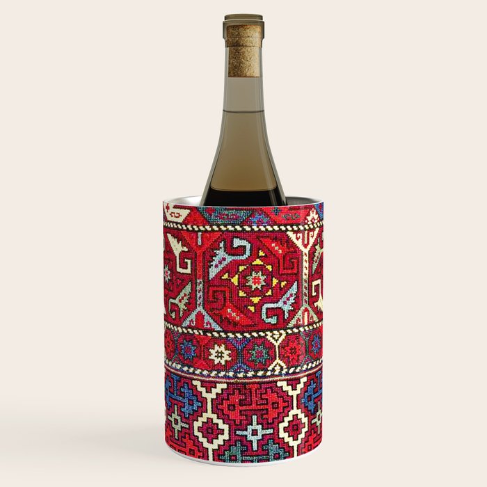 Armenian Vintage Rug Print Wine Chiller Gallery Image 2
