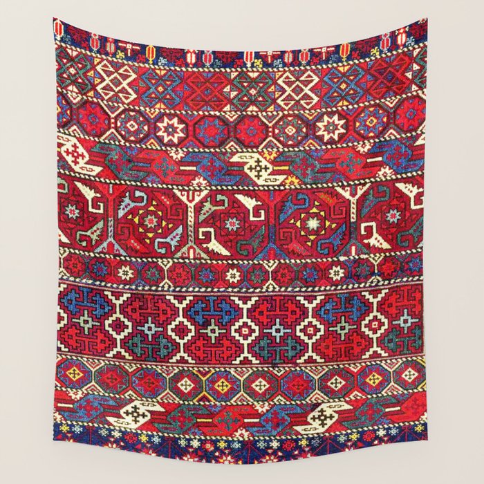 Armenian Vintage Rug Print Wall Tapestry Gallery Image 4