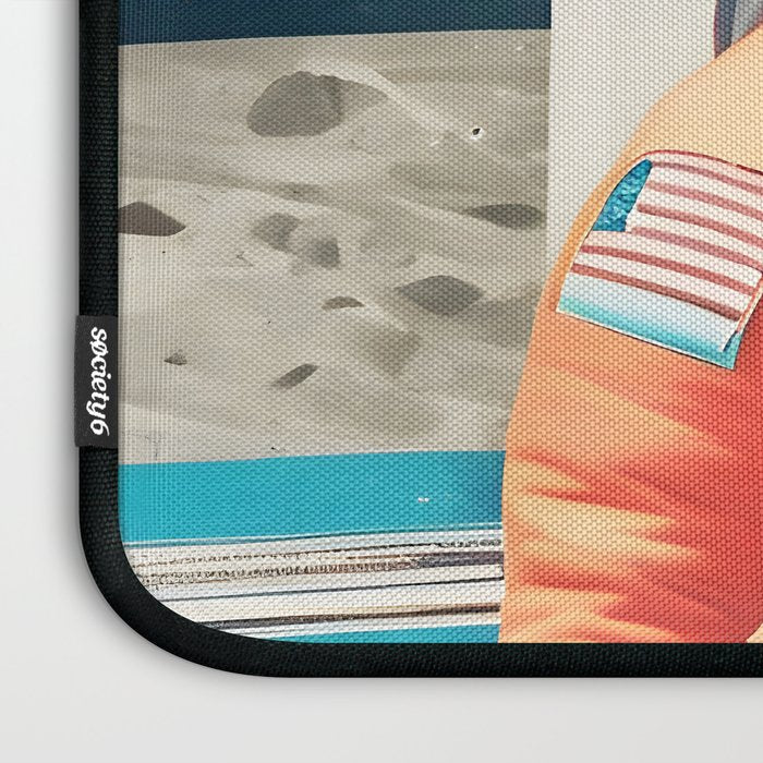 The Outsider Syndrome, Astronaut Space Travel Galaxy Surrealism, Individuality Blush Photography Plants Mars Moon Eclectic Concept Laptop Sleeve Gallery Image 3