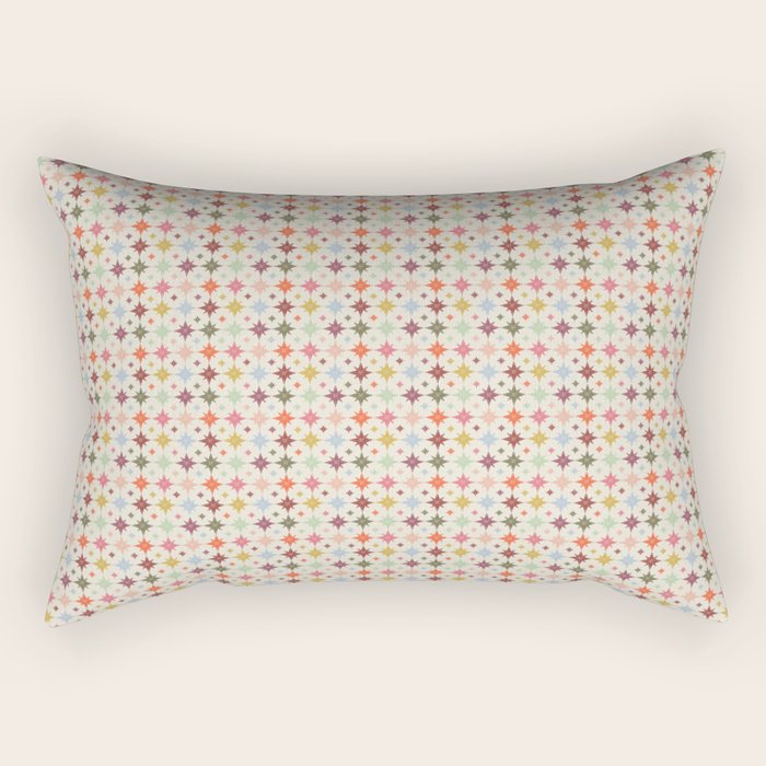 Paper Stars Rectangular Pillow Gallery Image 2