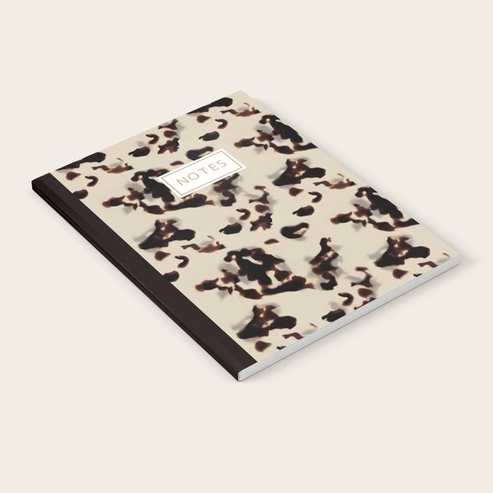 Chic Tortoise Shell on Ivory Notebook Gallery Image 2