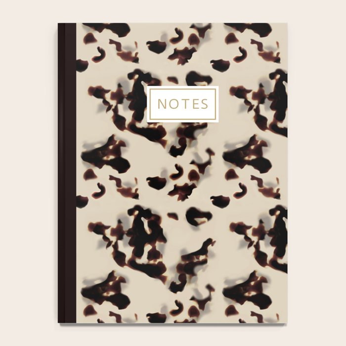 Chic Tortoise Shell on Ivory Notebook Gallery Image 4