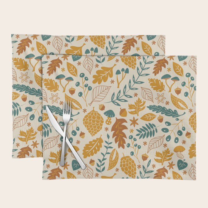 Autumn Foliage Placemat Gallery Image 1