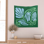 Moonstone & Crusoe: Les Fleurs | Flower Market Color Series 01 Wall Tapestry Gallery Image 2