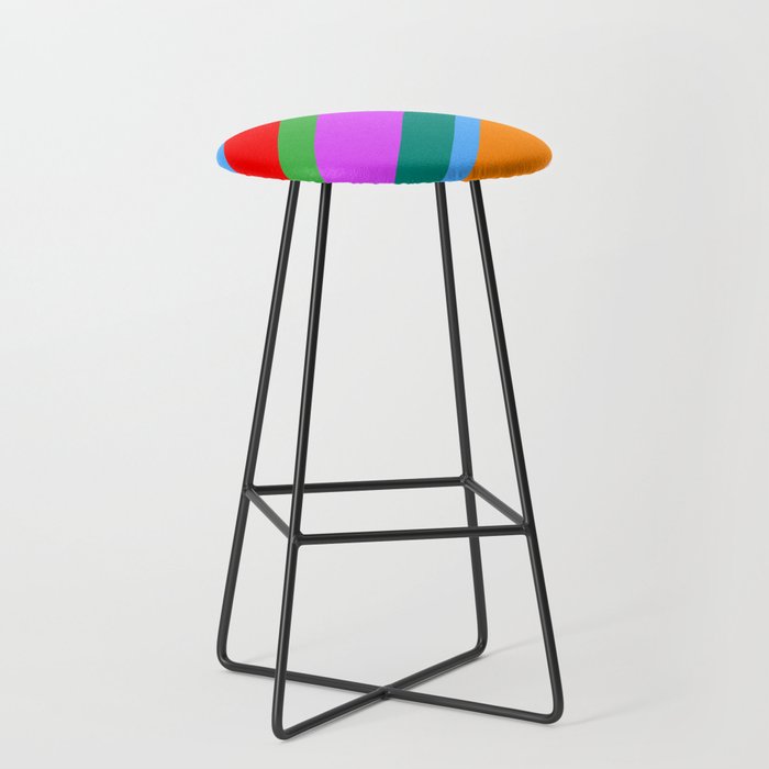 Pride without Prejudice - Rainbow Shadows Stool Gallery Image 1