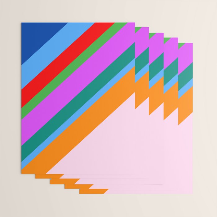 Pride without Prejudice - Rainbow Shadows Wrapping Paper Gallery Image 3