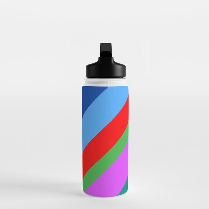Pride without Prejudice - Rainbow Shadows Water Bottle Gallery Image 3