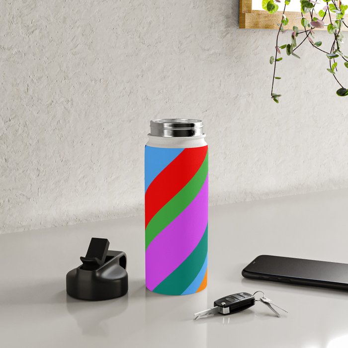 Pride without Prejudice - Rainbow Shadows Water Bottle Gallery Image 5
