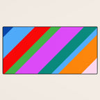 Pride without Prejudice - Rainbow Shadows Desk Mat Gallery Image 3