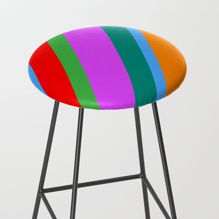 Pride without Prejudice - Rainbow Shadows Stool Gallery Image 2