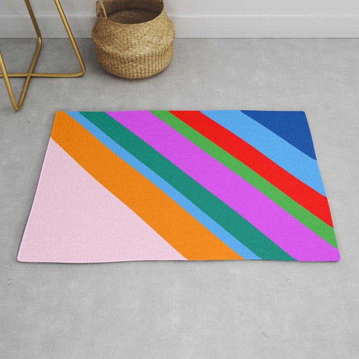 Pride without Prejudice - Rainbow Shadows Rug Gallery Image 1