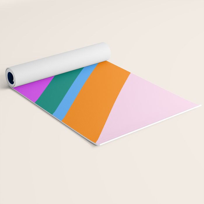 Pride without Prejudice - Rainbow Shadows Yoga Mat Gallery Image 2