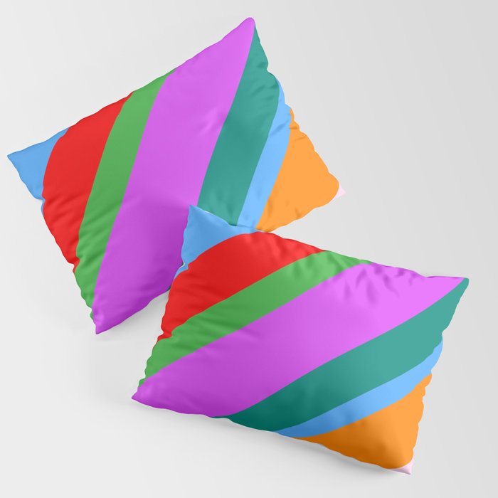 Pride without Prejudice - Rainbow Shadows Pillow Sham Gallery Image 1