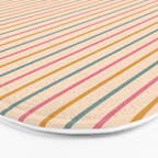 Vintage Stripes  Bath Mat Gallery Image 3