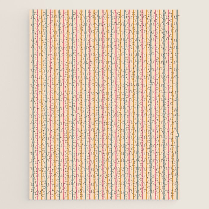 Vintage Stripes  Jigsaw Puzzle Gallery Image 1