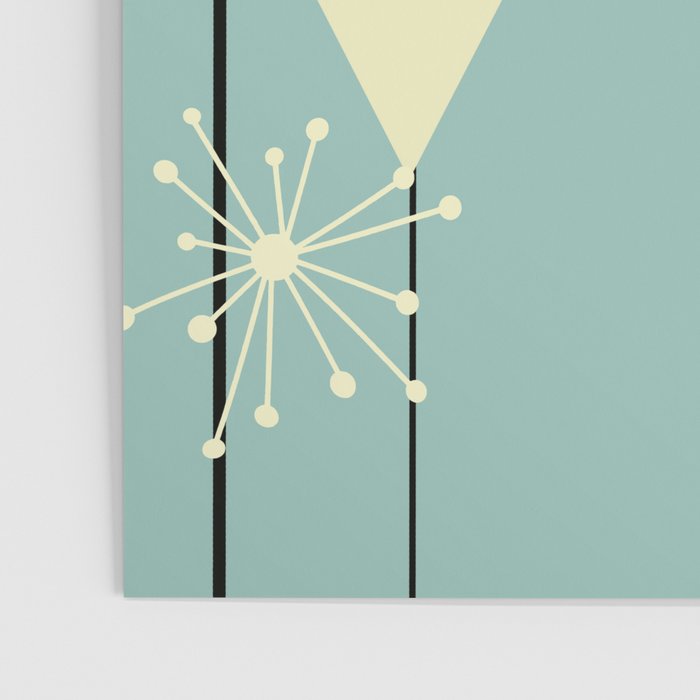 Mid Century Modern Diamonds 1960s colors Poster Gallery Image 3