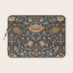 William Morris Vintage Lodden Autumn  Laptop Sleeve Gallery Image 1