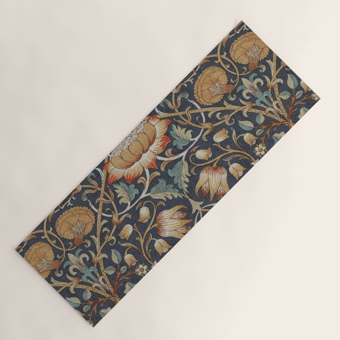 William Morris Vintage Lodden Autumn  Yoga Mat Gallery Image 1