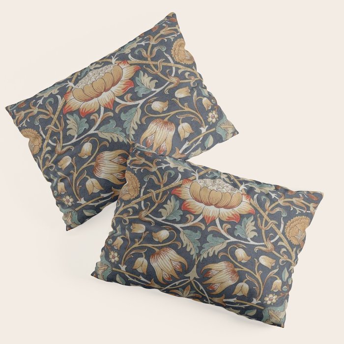 William Morris Vintage Lodden Autumn  Pillow Sham Gallery Image 3