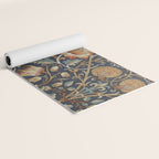 William Morris Vintage Lodden Autumn  Yoga Mat Gallery Image 2