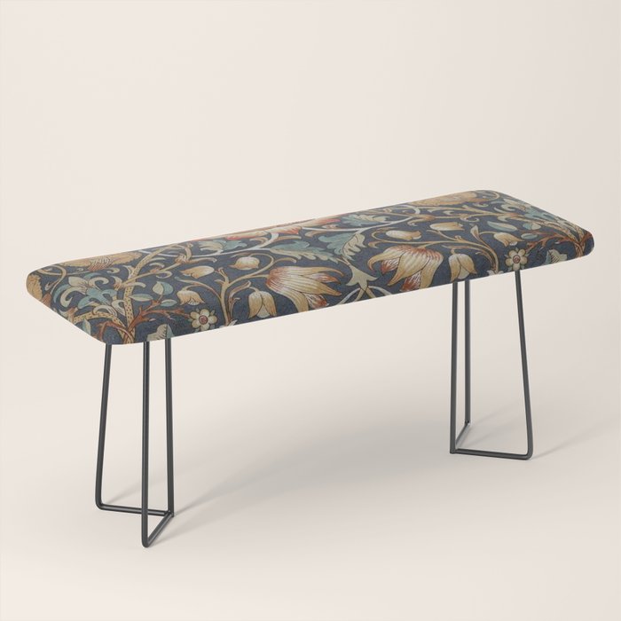 William Morris Vintage Lodden Autumn  Bench Gallery Image 1