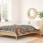 William Morris Vintage Lodden Autumn  Duvet Cover Gallery Image 2