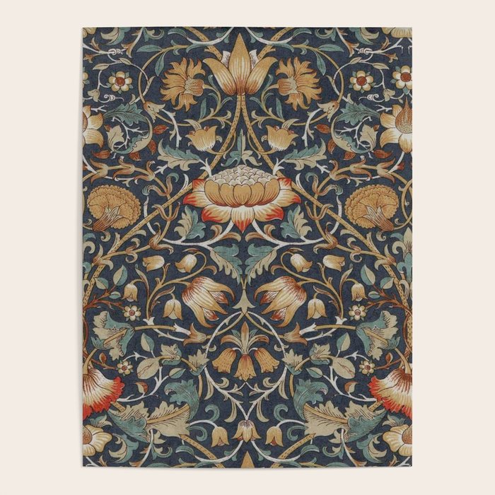 William Morris Vintage Lodden Autumn  Poster Gallery Image 1