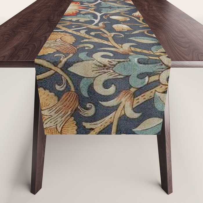 William Morris Vintage Lodden Autumn  Table Runner Gallery Image 1