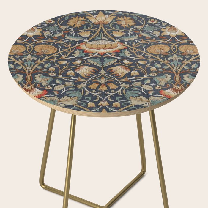William Morris Vintage Lodden Autumn  Side Table Gallery Image 2