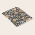 William Morris Vintage Lodden Autumn  Notebook Gallery Image 2