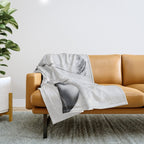 Surreal harmony Throw Blanket Gallery Image 1