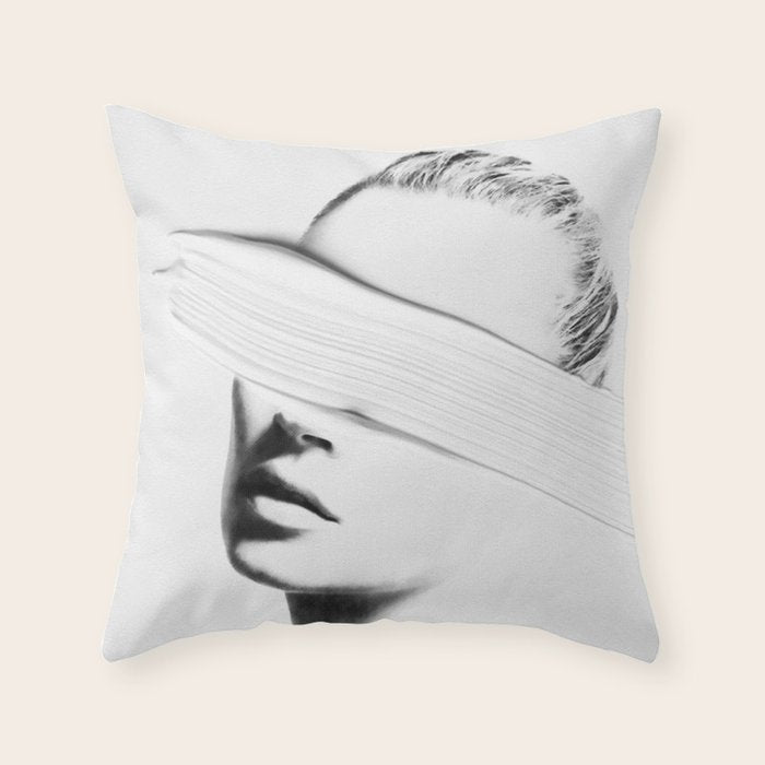 Surreal harmony Throw Pillow Gallery Image 6