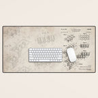 Legos Patent - Legos Brick Art - Antique Desk Mat Gallery Image 1